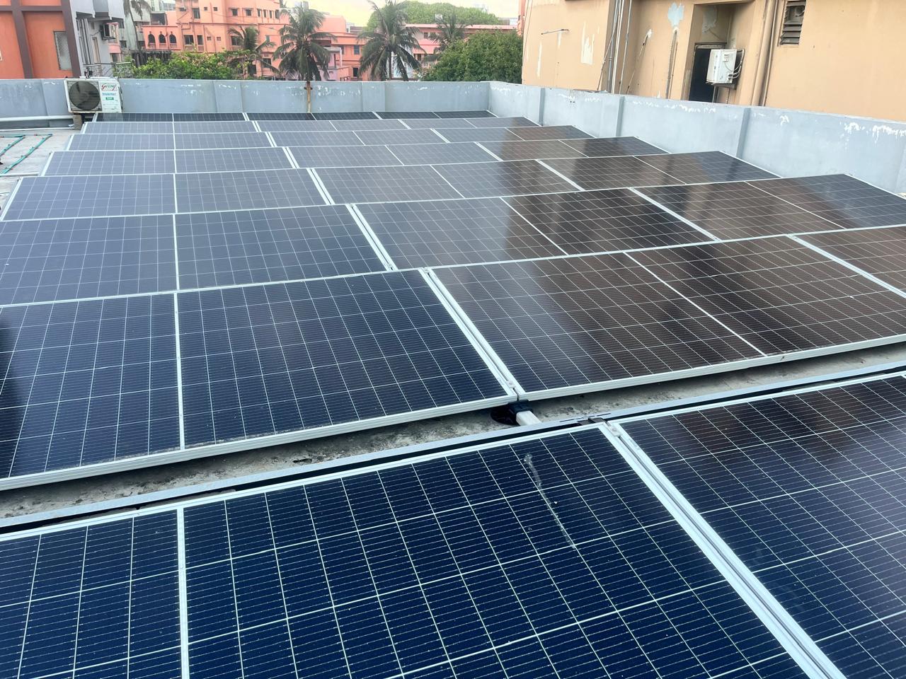 Commercial Solar Installation